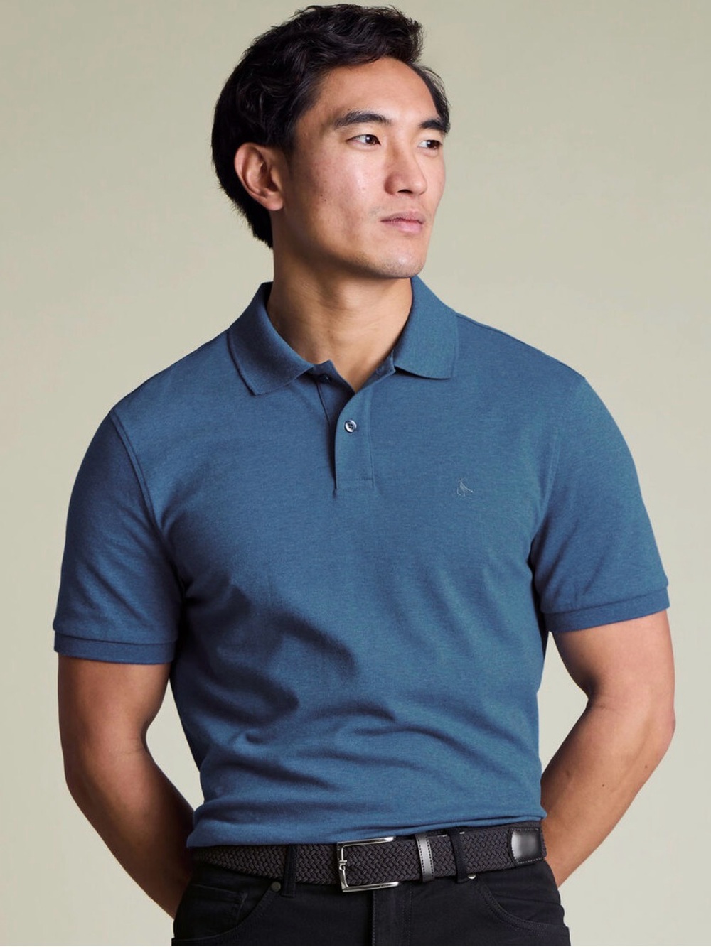 Charles Tyrwhitt Pique Polo - Indigo Blue